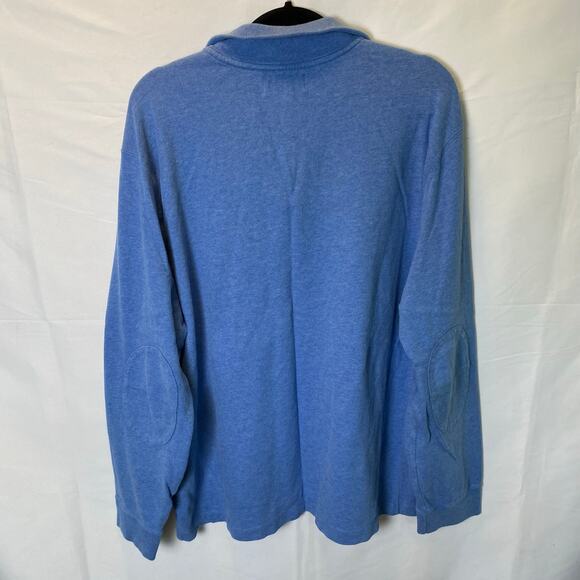 Polo‎ Ralph Lauren Men’s Pullover Long Sleeve Shirt Quarter Zip Sweater Size XXL - Picture 6 of 8